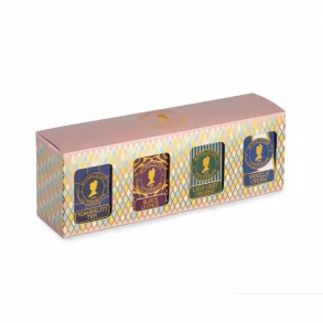 Gaveeske 4 stk minibokser - Sort te 